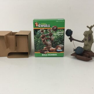 Custom Vintage Star Wars Ewoks Animated Cartoon Bola Bomber box and inserts