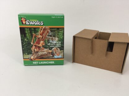 Custom Vintage Star Wars Ewoks Animated Cartoon Net Launcher box and inserts