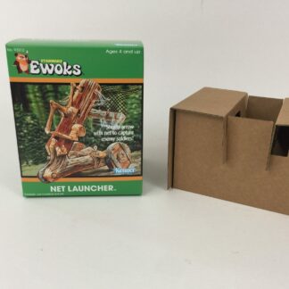 Custom Vintage Star Wars Ewoks Animated Cartoon Net Launcher box and inserts