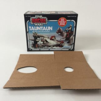 Replacement Vintage Star Wars The Empipre Strikes Back Kenner Open Belly Tauntaun box and inserts