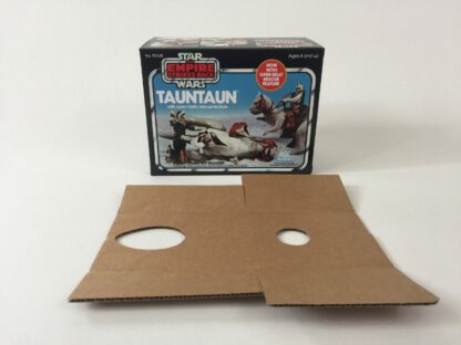 Replacement Vintage Star Wars The Empipre Strikes Back Kenner Open Belly Tauntaun box and inserts