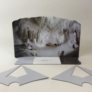 Custom Vintage Star Wars The Empire Strikes Back Wampa Cave backdrop and supports