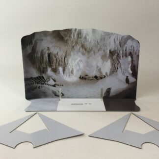 Custom Vintage Star Wars The Empire Strikes Back Wampa Cave backdrop and supports