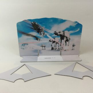 Custom Vintage Star Wars The Empire Strikes Back AT-AT scene backdrop and supports