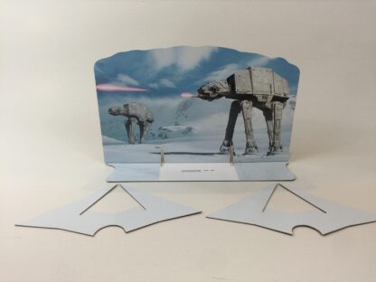 Custom Vintage Star Wars The Empire Strikes Back AT-AT scene 2 backdrop and supports