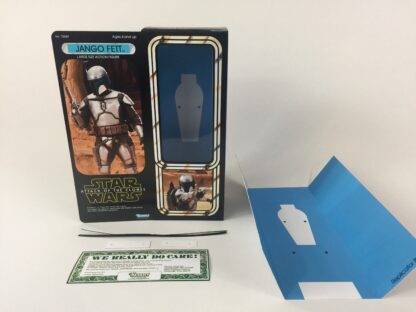 Custom Vintage Star Wars 12" Attack Of The Clones Jango Fett box and inserts