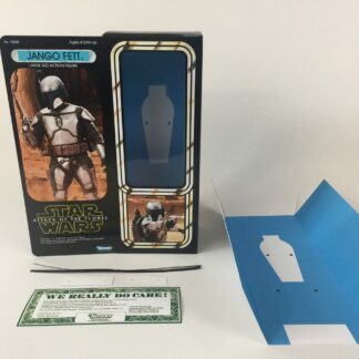 Custom Vintage Star Wars 12" Attack Of The Clones Jango Fett box and inserts