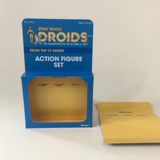 Vintage Star Wars Droids custom 3-Pack box and inserts