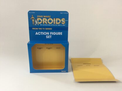 Vintage Star Wars Droids custom 3-Pack box and inserts