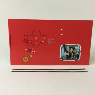 Replacement Vintage Star Wars The Empire Strikes Back Han Solo Laser Blaster inserts and twist ties