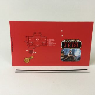 Replacement Vintage Star Wars The Return Of The Jedi Luke Skywalker Laser Blaster inserts and twist ties