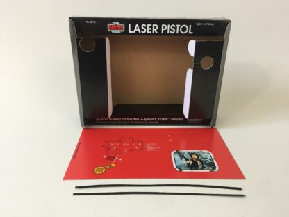 Replacement Vintage Star Wars The Empire Strikes Back Han Solo Laser Blaster box and inserts