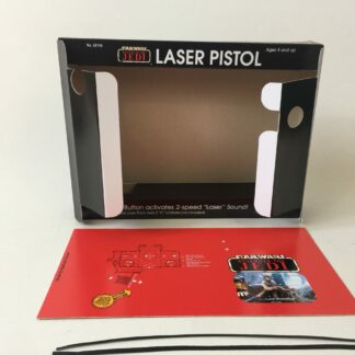 Replacement Vintage Star Wars The Return Of The Jedi Luke Skywalker Laser Blaster box and inserts