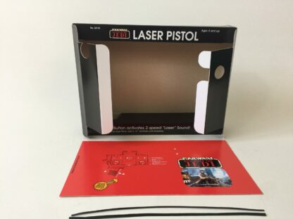 Replacement Vintage Star Wars The Return Of The Jedi Luke Skywalker Laser Blaster box and inserts