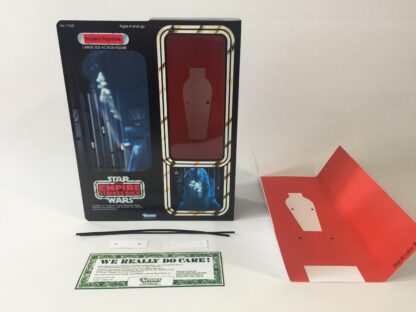 Custom Vintage Star Wars The Empire strikes Back 12" Emperor Palpatine box and inserts