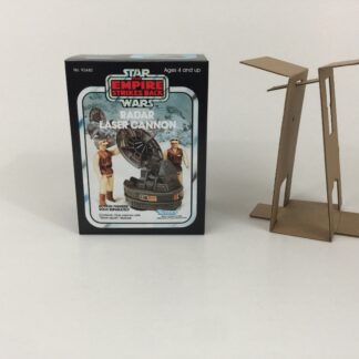 Replacement Vintage Star Wars The Empire Strikes Back Radar Laser Cannon mini rig box and inserts