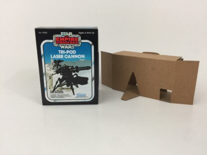 Replacement Vintage Star Wars The Empire Strikes Back Tri-Pod Laser Cannon mini rig box and inserts