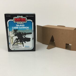 Replacement Vintage Star Wars The Empire Strikes Back Tri-Pod Laser Cannon mini rig box and inserts