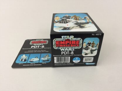 Replacement Vintage Star Wars The Empire Strikes Back PDT-8 mini rig box and inserts 3-back