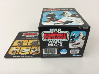 Replacement Vintage Star Wars The Empire Strikes Back MLC-3 mini rig box and inserts 5-back