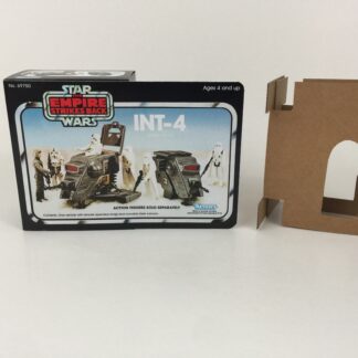 Replacement Vintage Star Wars The Empire Strikes Back INT-4 mini rig box and inserts 5-back