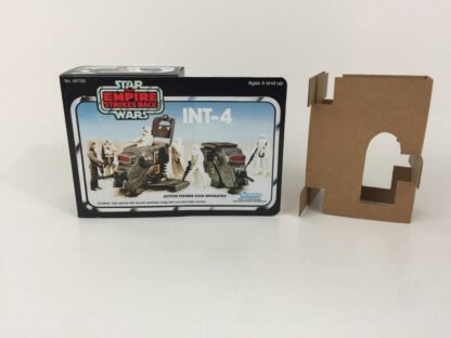 Replacement Vintage Star Wars The Empire Strikes Back INT-4 mini rig box and inserts 5-back