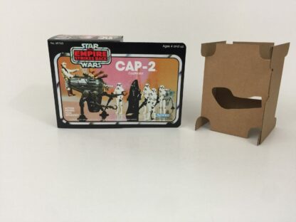 Replacement Vintage Star Wars The Empire Strikes Back CAP-2 mini rig box and inserts 5-back