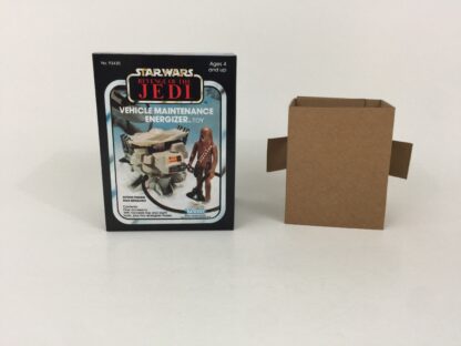 Unproduced Vintage Star Wars Revenge Of The Jedi Vehicle Maintenance Energizer V.M.E mini rig box and inserts