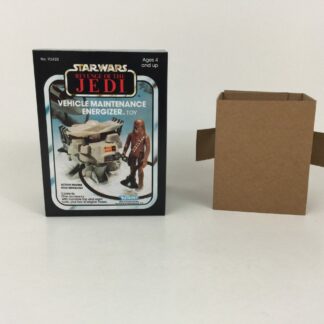 Unproduced Vintage Star Wars Revenge Of The Jedi Vehicle Maintenance Energizer V.M.E mini rig box and inserts