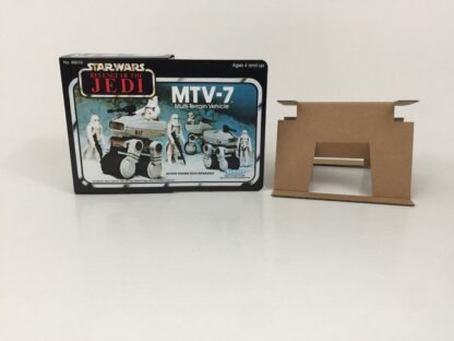 Reproduction Vintage Star Wars Revenge Of The Jedi MTV-7 mini rig box and inserts