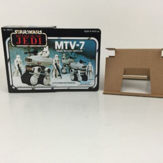 Reproduction Vintage Star Wars Revenge Of The Jedi MTV-7 mini rig box and inserts