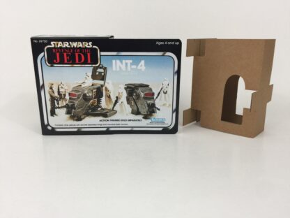 Reproduction Vintage Star Wars Revenge Of The Jedi INT-4 mini rig box and inserts