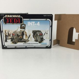 Reproduction Vintage Star Wars Revenge Of The Jedi INT-4 mini rig box and inserts