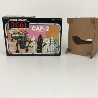 Reproduction Vintage Star Wars Revenge Of The Jedi CAP-2 mini rig box and inserts