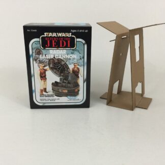 Replacement Vintage Star Wars The Return Of The Jedi Radar Laser Cannon mini rig box and inserts
