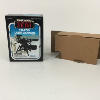 Replacement Vintage Star Wars The Return Of The Jedi Tri-Pod Laser Cannon mini rig box and inserts