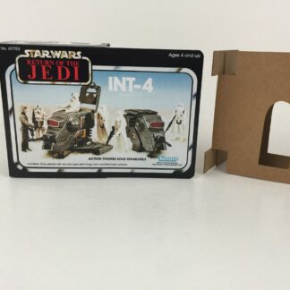 Replacement Vintage Star Wars The Return Of The Jedi INT-4 mini rig box and inserts