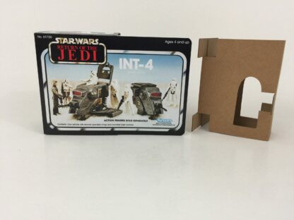 Replacement Vintage Star Wars The Return Of The Jedi INT-4 mini rig box and inserts