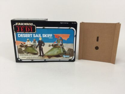 Replacement Vintage Star Wars The Return Of The Jedi Desert Sail Skiff mini rig box and inserts