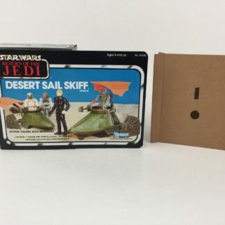 Replacement Vintage Star Wars The Return Of The Jedi Desert Sail Skiff mini rig box and inserts