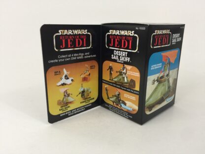 Replacement Vintage Star Wars The Return Of The Jedi Desert Sail Skiff mini rig box and inserts 4-back - Image 7