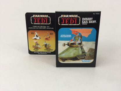 Replacement Vintage Star Wars The Return Of The Jedi Desert Sail Skiff mini rig box and inserts 4-back - Image 6