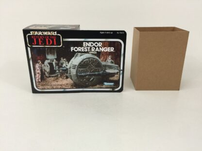 Replacement Vintage Star Wars The Return Of The Jedi Endor Forest Ranger mini rig box and inserts