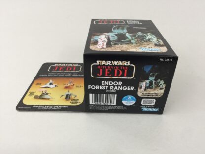 Replacement Vintage Star Wars The Return Of The Jedi Endor Forest Ranger mini rig box and inserts
