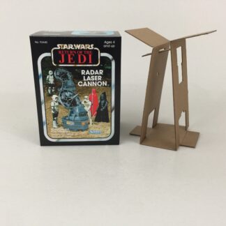 Reproduction Prototype Vintage Star Wars The Return Of The Jedi Radar Laser Cannon mini rig box and inserts
