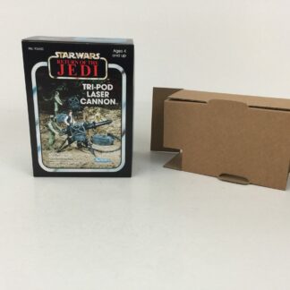 Reproduction Prototype Vintage Star Wars The Return Of The Jedi Tri-Pod Laser Cannon mini rig box and inserts