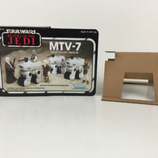 Reproduction Prototype Vintage Star Wars The Return Of The Jedi MTV-7 mini rig box and inserts