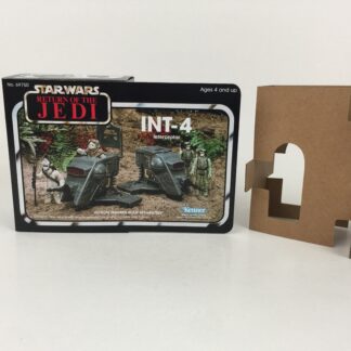 Reproduction Prototype Vintage Star Wars The Return Of The Jedi INT-4 mini rig box and inserts
