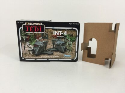 Reproduction Prototype Vintage Star Wars The Return Of The Jedi INT-4 mini rig box and inserts