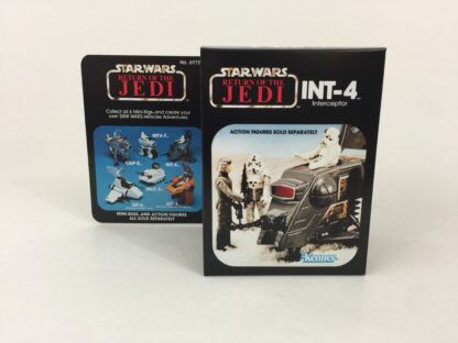 Reproduction Prototype Vintage Star Wars The Return Of The Jedi INT-4 mini rig box and inserts 6-back - Image 6